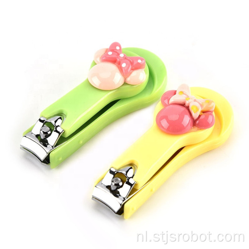 Hot selling Creative mooie roestvrijstalen Mickey design baby nagelknipper